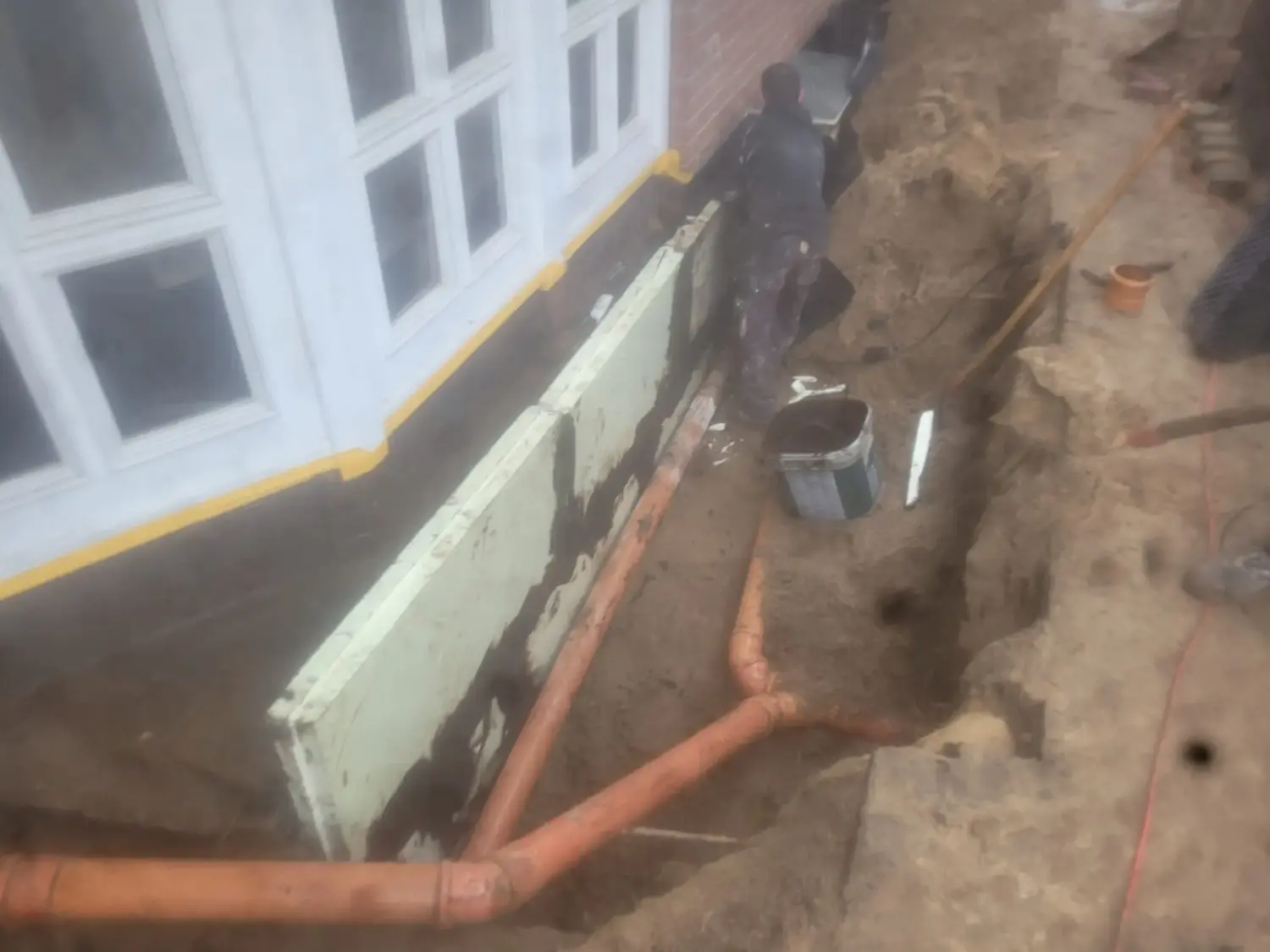 Inex Baubetreuung GmbH, Klempnerarbeiten am Boden, Inex bau Ermal Saraci, Planung, Beratung